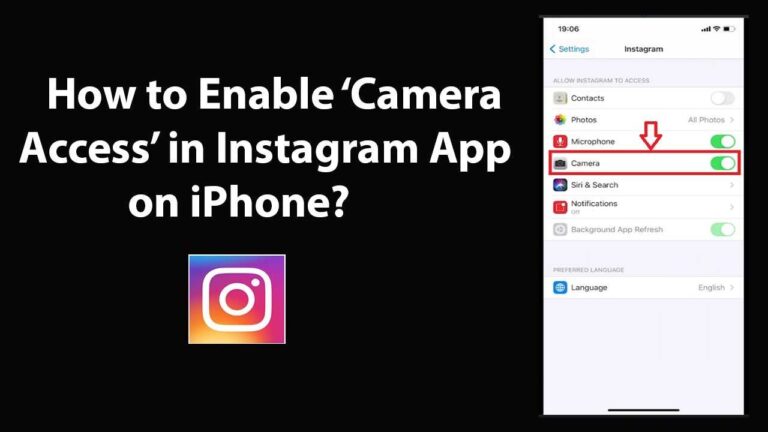 How To Enable Instagram Access To Iphone Photos
