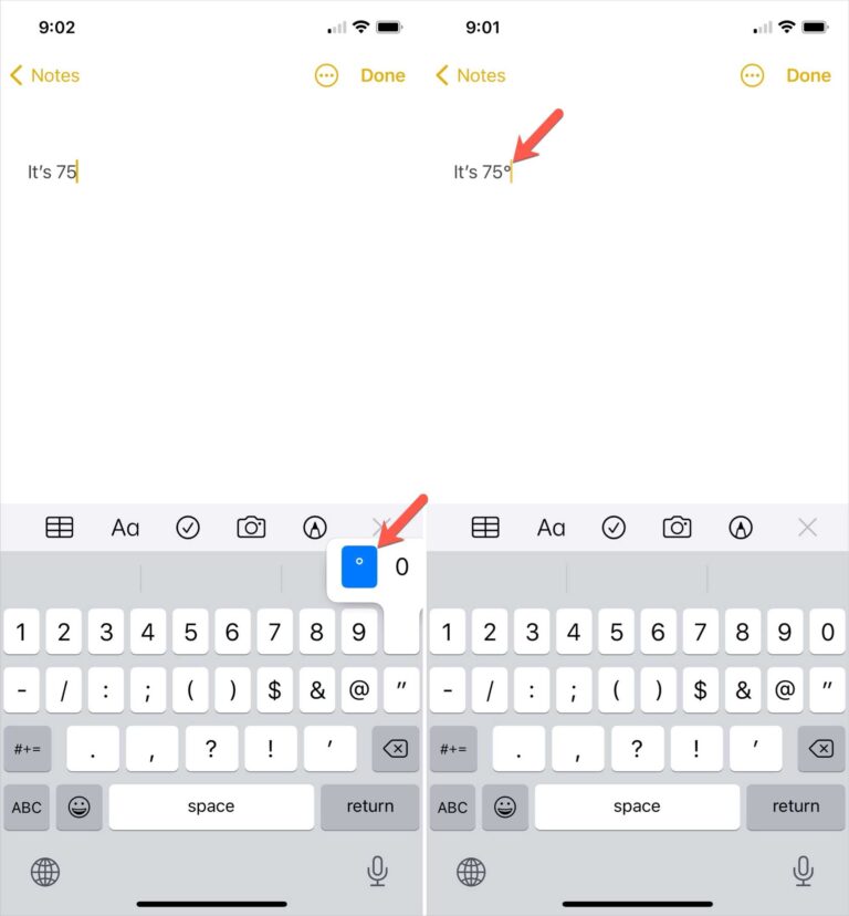 How To Use Degree Symbol On Iphone: Easy Tips