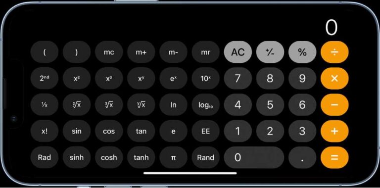 Mastering The Iphone’S Scientific Calculator: A User’S Guide