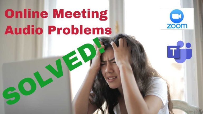 How To Troubleshoot Audio Issues During Online Meetings Effectively
