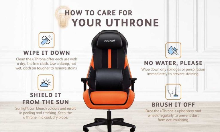 How To Clean And Maintain Your Gaming Chair Effectively