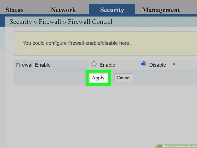 How To Disable Router Firewall: Simple Steps To Disable Security