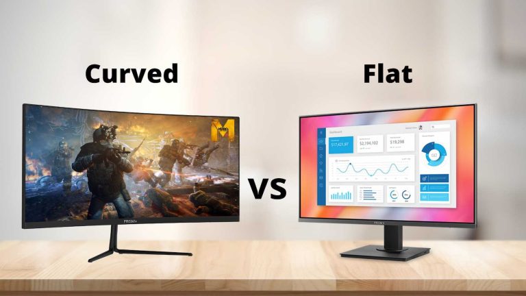 What Is Difference Between Curved And Flat Gaming Monitor Comparison