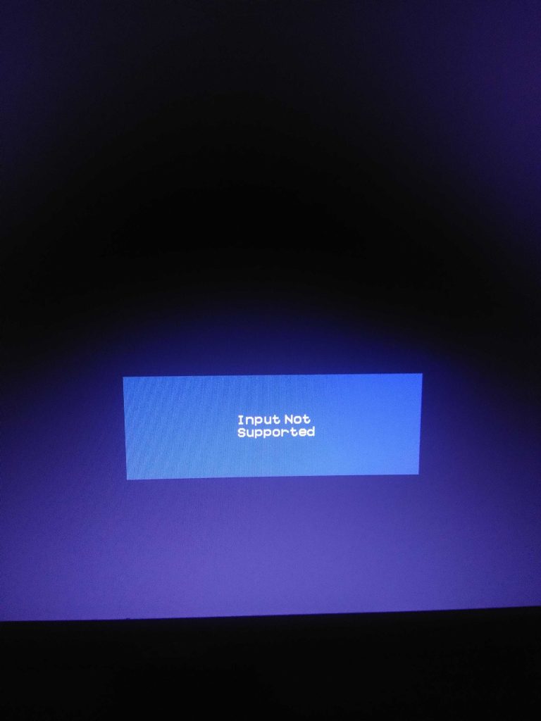 Why Is My Monitor Saying Input Not Supported Troubleshooting Guide