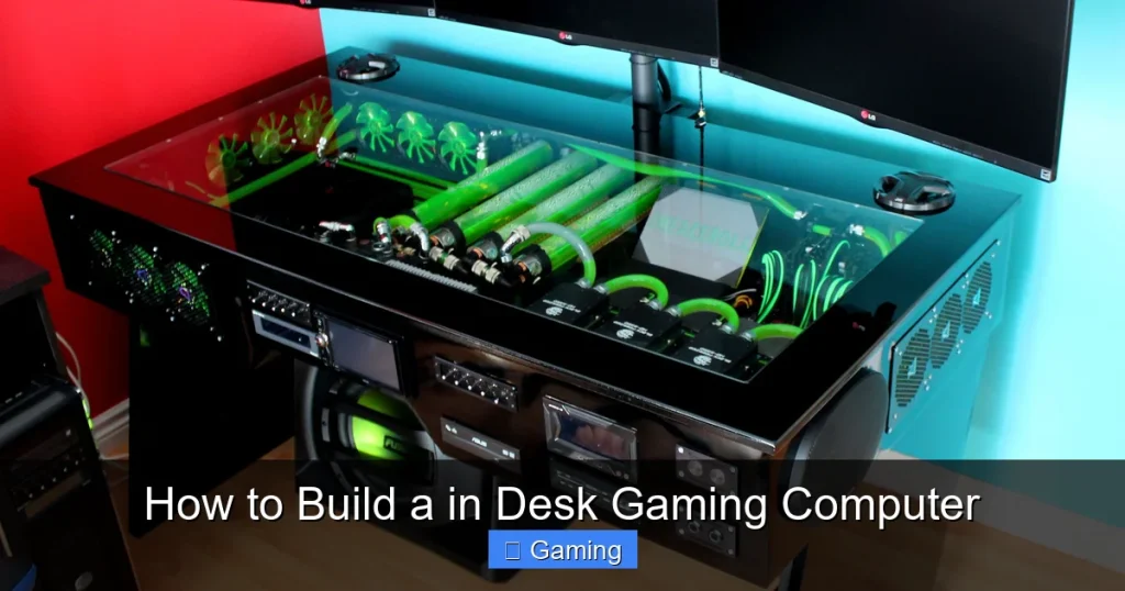 How to Build a in Desk Gaming Computer