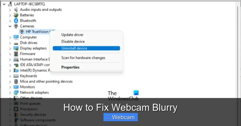 How to Fix Webcam Blurry How to Fix Webcam Blurry
