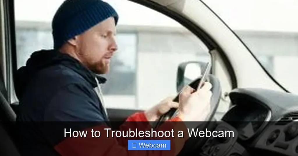 How to Troubleshoot a Webcam How to Troubleshoot a Webcam