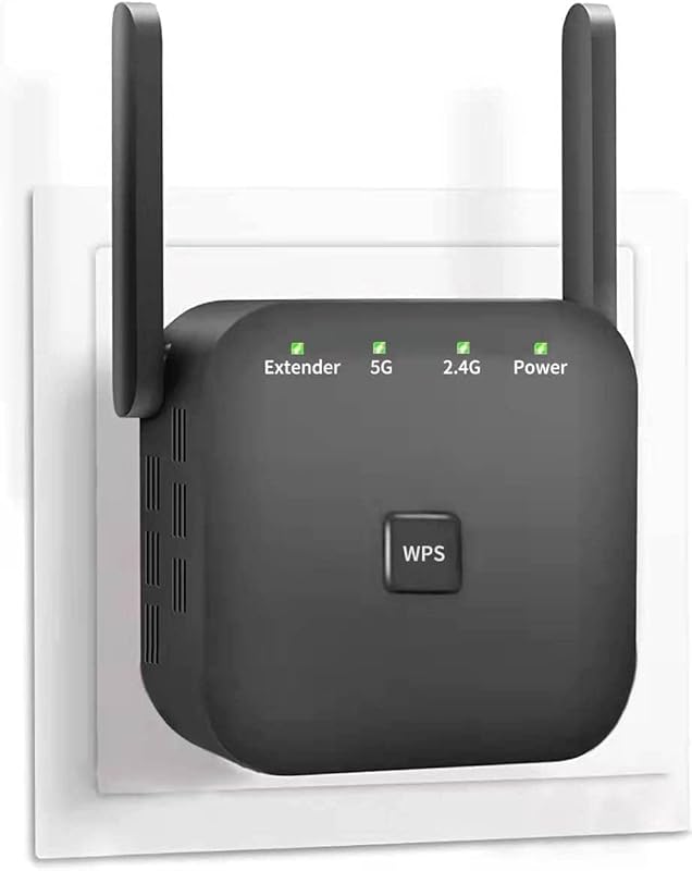 Fastest WiFi Extender for Home, Covers 10,000 Sq.ft, Supports 80 Devic