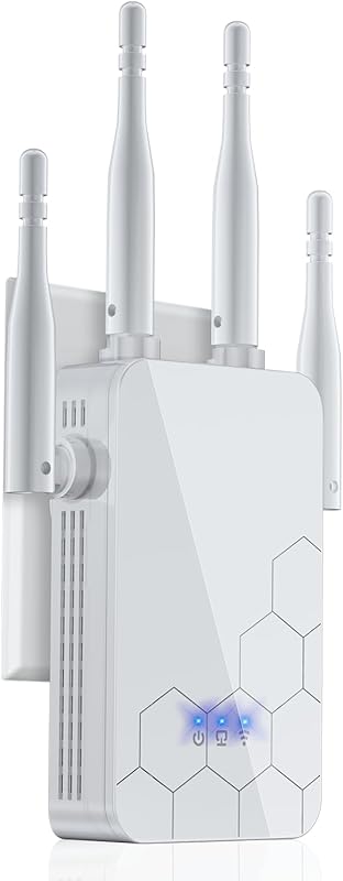 High-Speed WiFi 6 Extender for Android, 10,000 Sq Ft Range, One-Tap Se