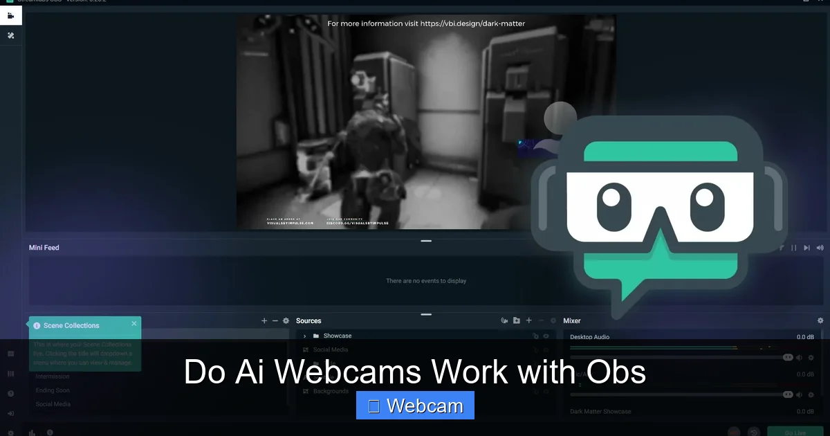 Do Ai Webcams Work with Obs