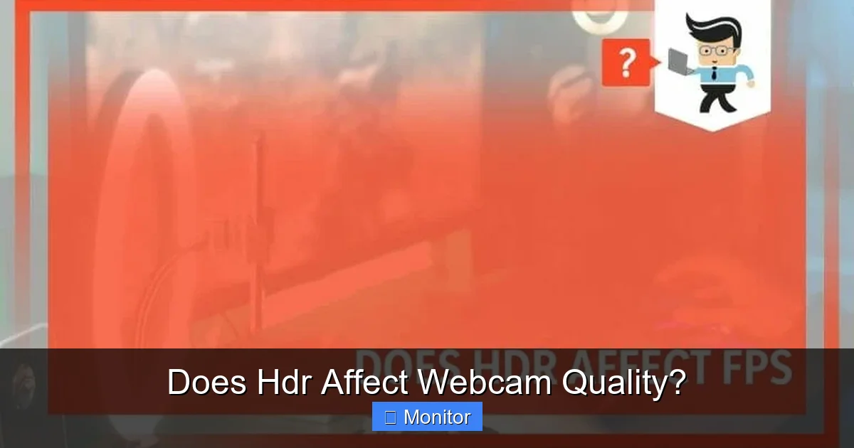 Does Hdr Affect Webcam Quality?