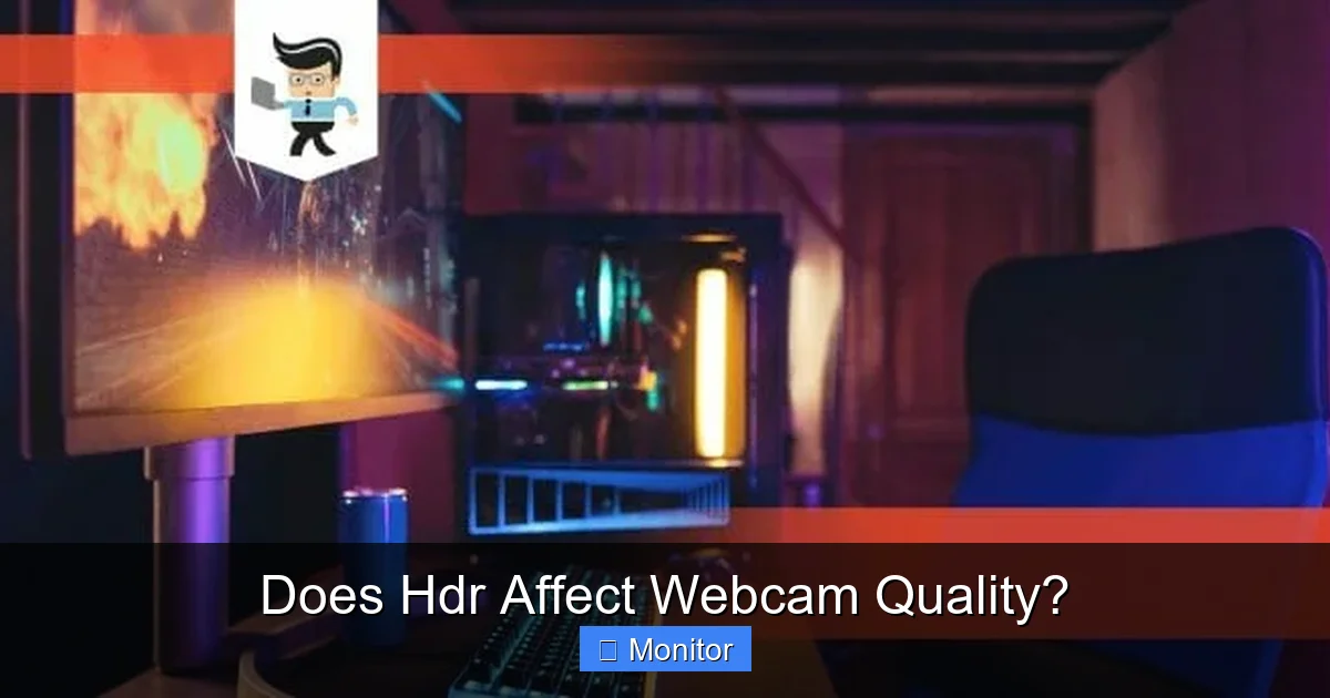 Does Hdr Affect Webcam Quality?