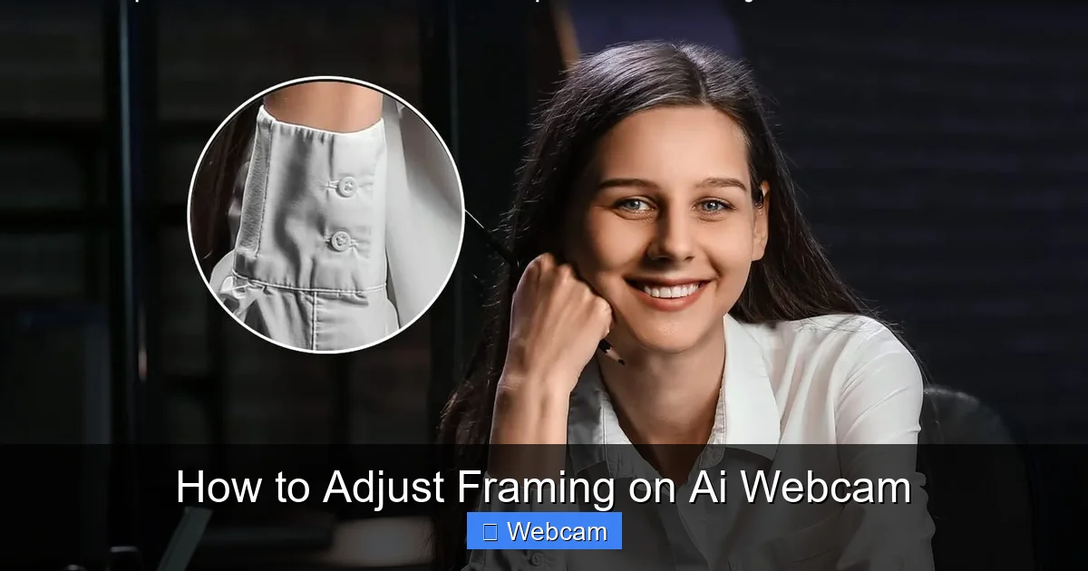 How to Adjust Framing on Ai Webcam