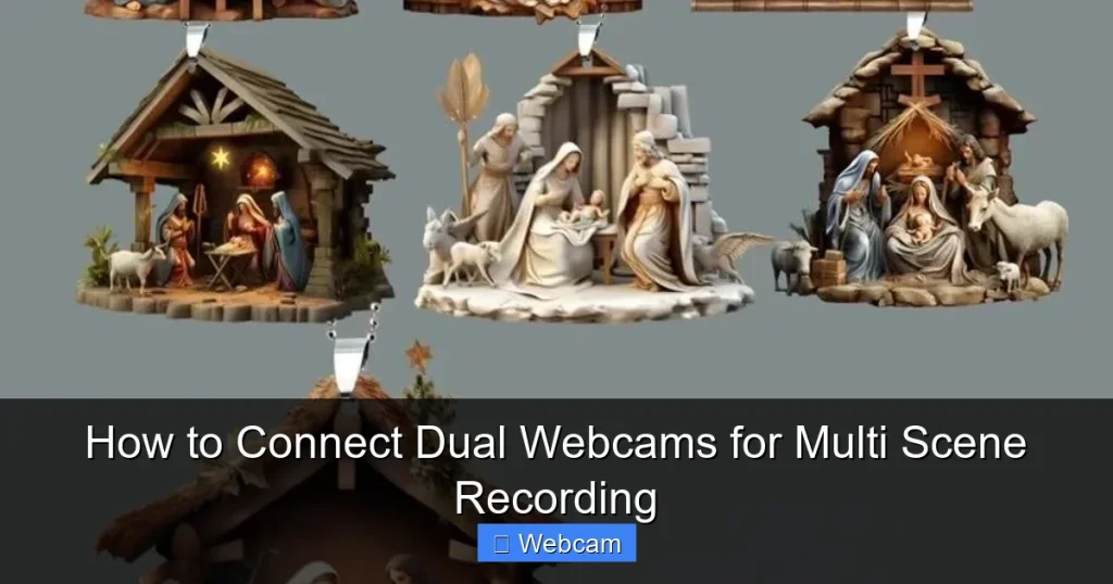 How to Connect Dual Webcams for Multi Scene Recording How to Connect Dual Webcams for Multi Scene Recording