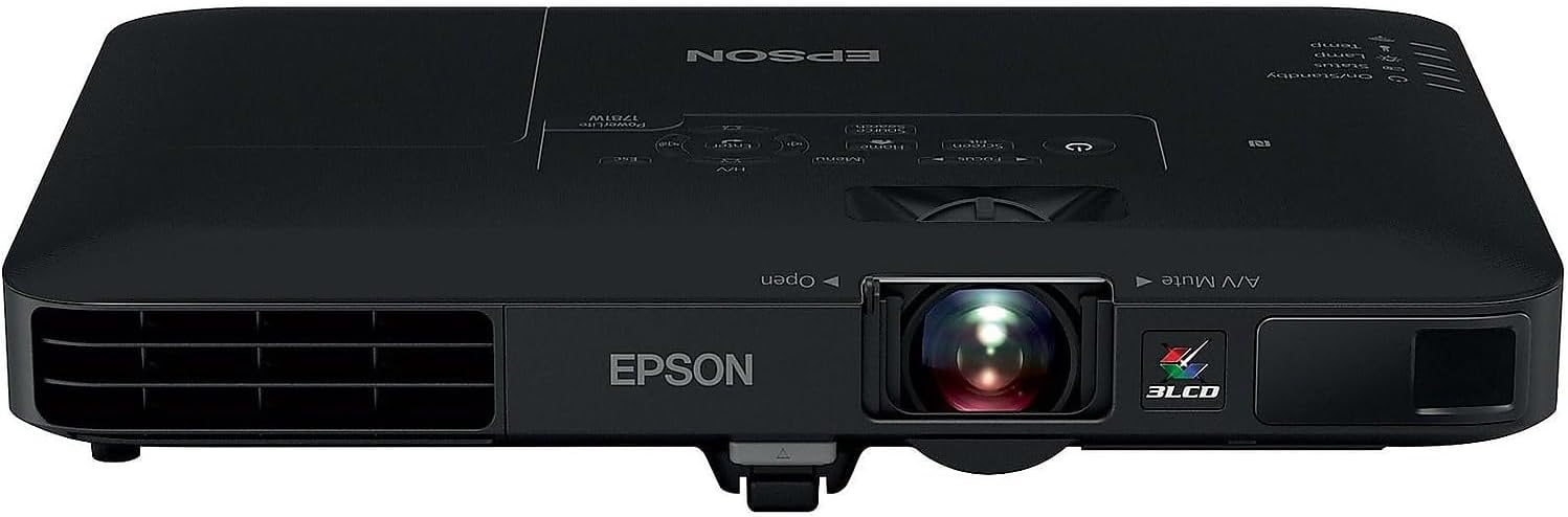 Epson PowerLite 1781W WXGA Portable Projector with 3200 Lumens Brightn