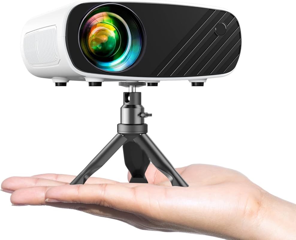 ELEPHAS Portable Mini Projector with 1080P, 200