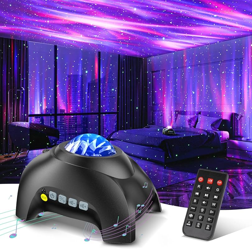 Northern Galaxy Light Aurora Projector with 33 Light Effects, Bluetoot