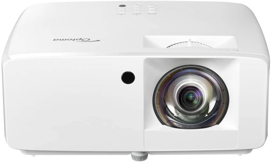 Optoma GT2000HDR Ultra-Compact Short Throw Full HD Laser Projector for