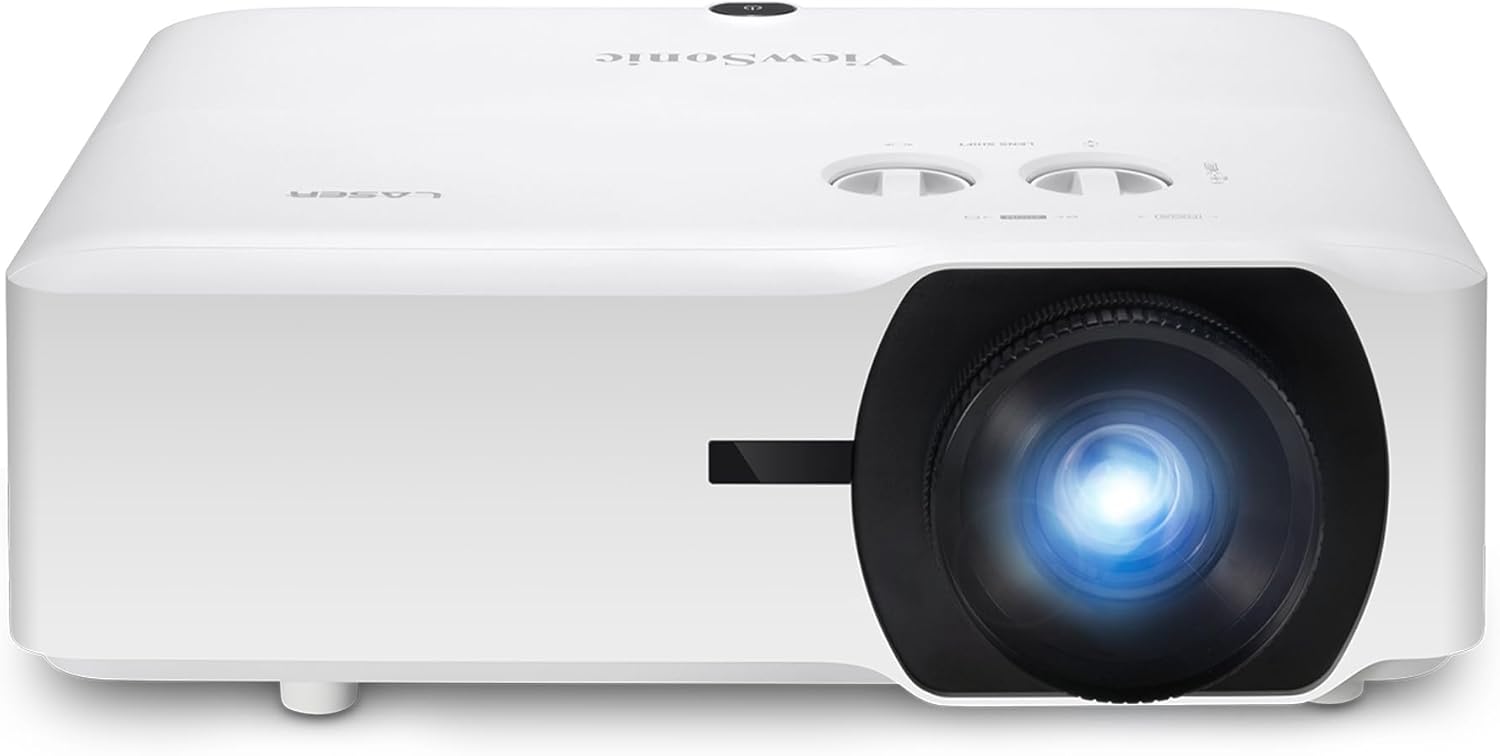 ViewSonic LS740W 5000 Lumens WXGA Laser Projector with 1.3X Zoom for B