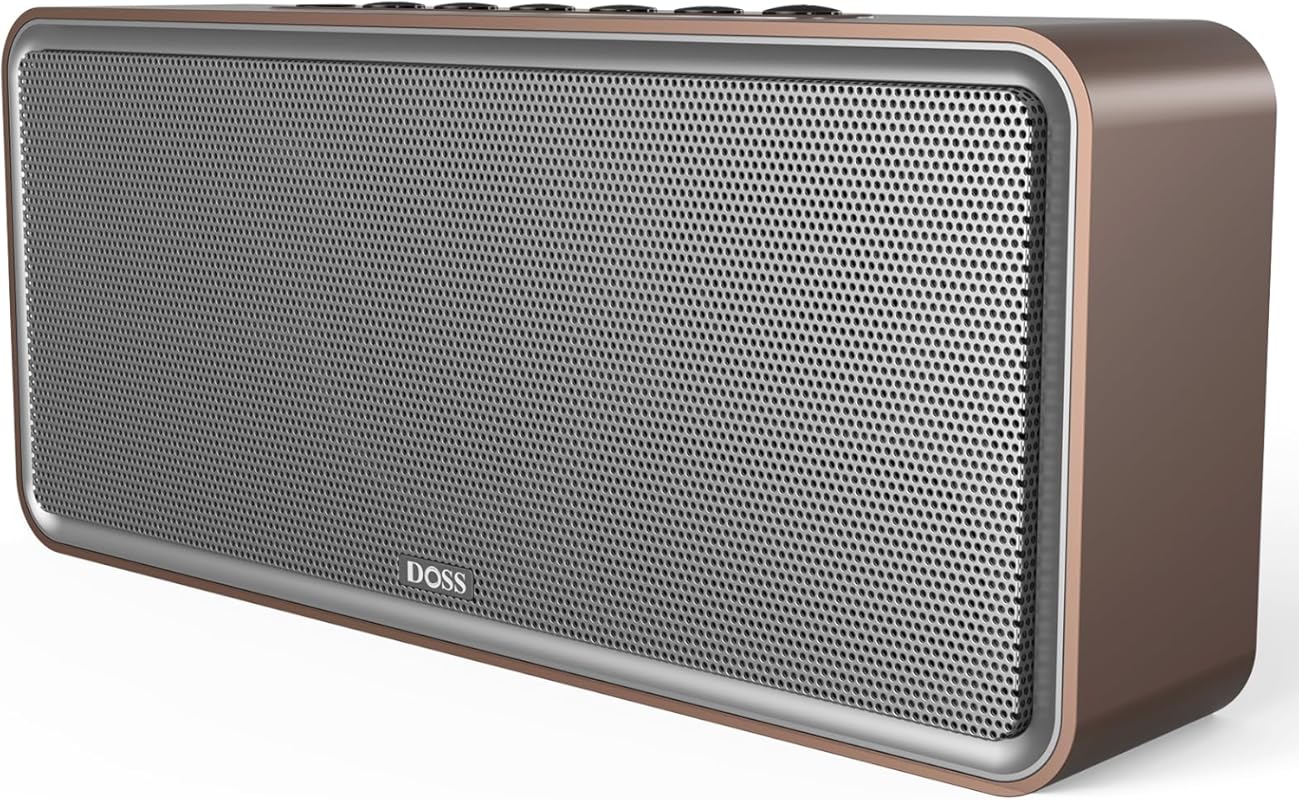 DOSS SoundBox XL Bluetooth Speaker with Subwoofer, 32W Loud Sound, Boo