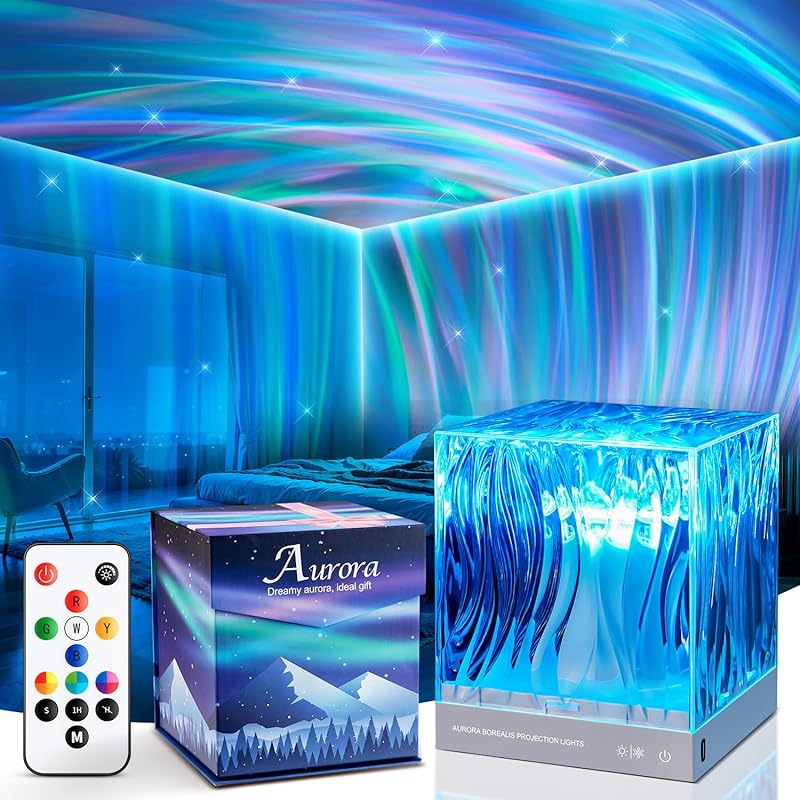 Birthday Gift Ideas for Teen Girls and Boys, 18-Color Galaxy Projector