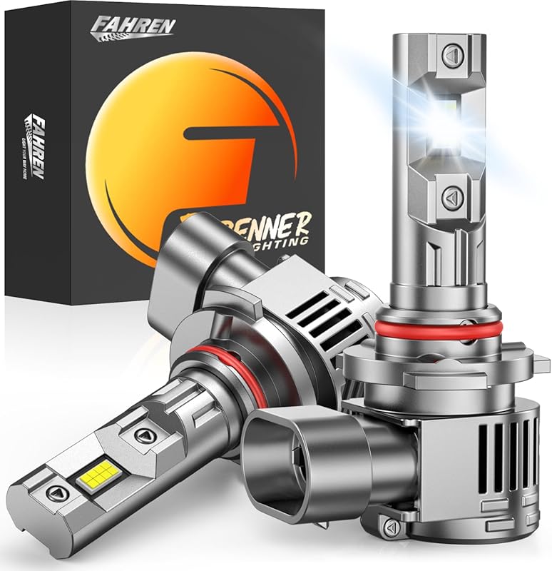 Fahren 9012 HIR2 LED Bulb for Projector Headlights, 80,000LM High Perf