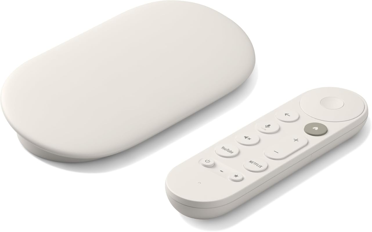 Google TV 4K Streaming Device with Voice Search Remote for Projector a