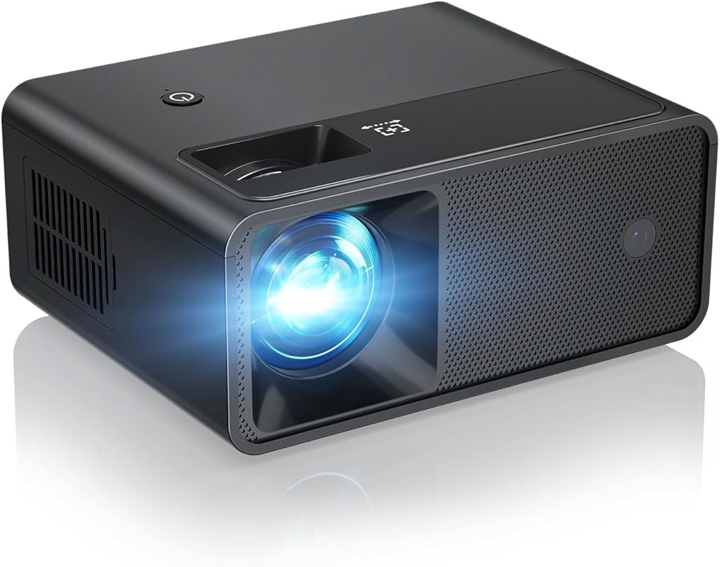 CiBest Mini Projector, 2025 Upgraded Full HD 1080P Support Video Proje