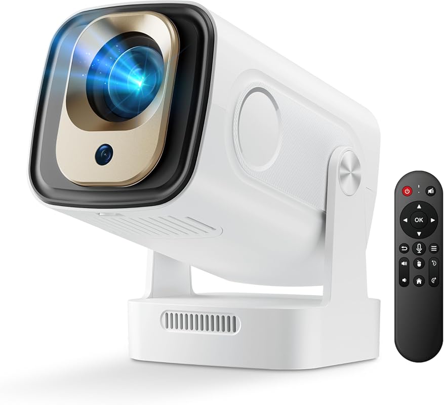 Compact outdoor projector with auto focus, native 1080P, 4K support, s