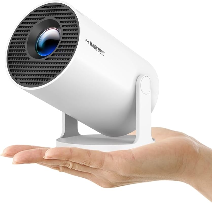 Magcubic HY300PRO Mini Projector with WiFi, Bluetooth, 4K Support, and
