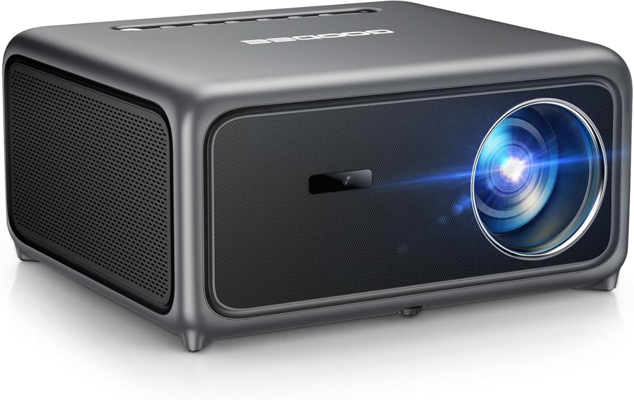 GooDee 4K Smart Projector with WiFi & Bluetooth