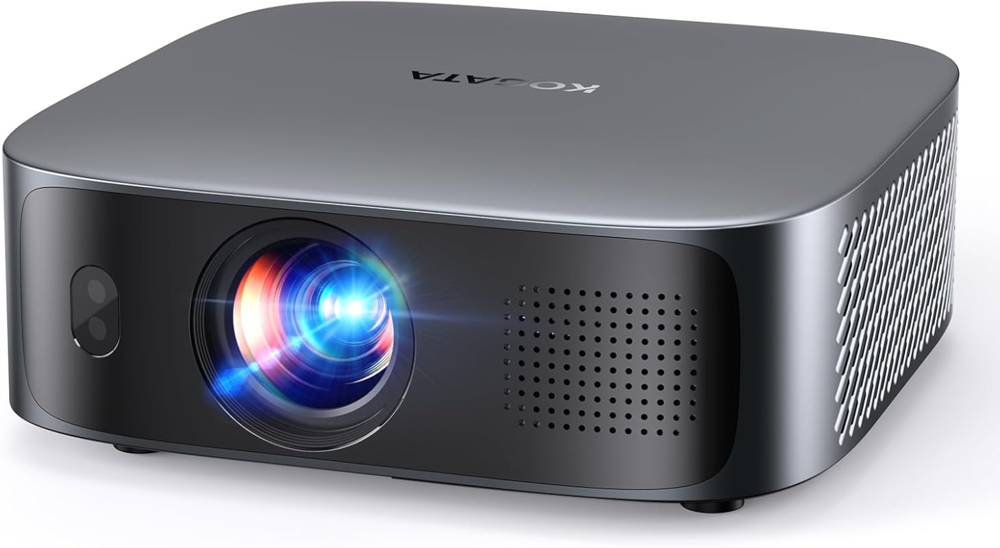 Best Home Theater Ceiling Projector with 4K, WiFi, Bluetooth, Auto Foc