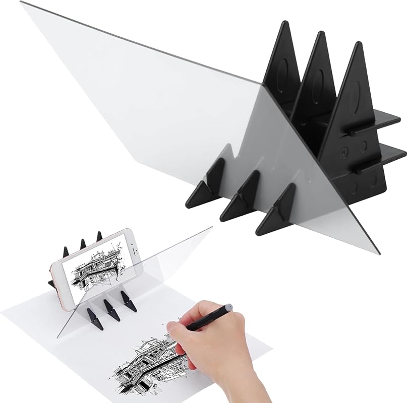 Optical Drawing Board Projector for Tracing, Kids and Artists, Portabl