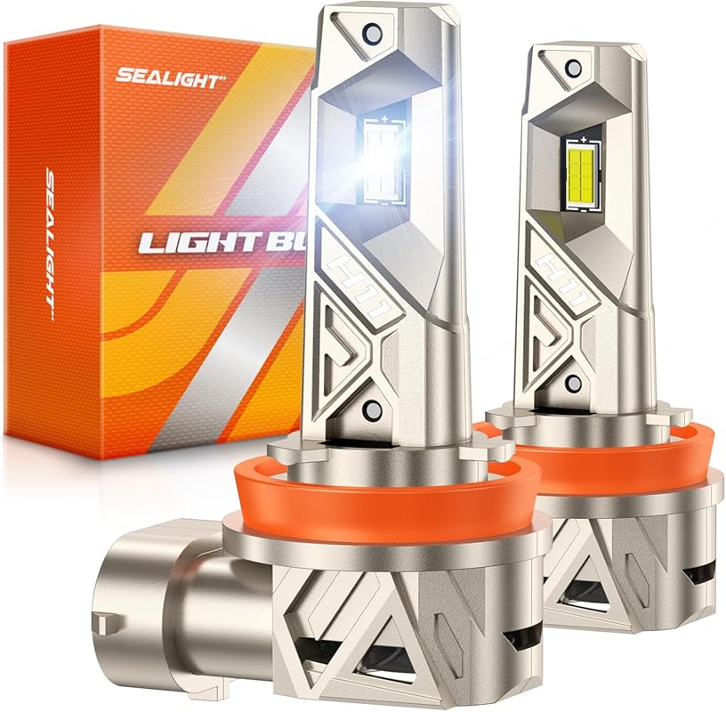 Ultra Bright H11 LED Bulbs for Projector Headlights, 96,000LM, Long Li
