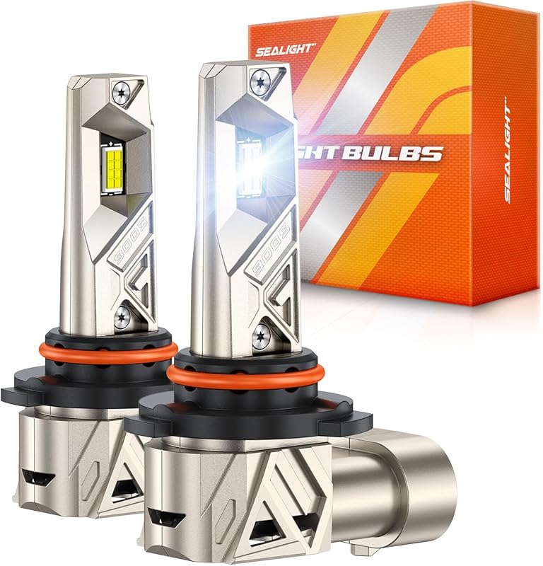 SEALIGHT 9005 LED Headlights, Bright 96000LM, Long Life, No Flicker, E