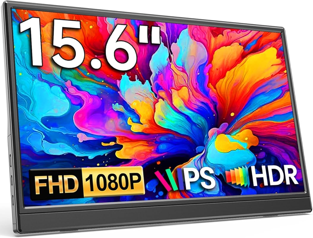 KQC Portable Monitor 15.6
