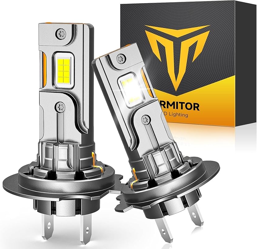 H7 LED Bulb for Projector Headlights, 40,000LM, 6500K White, Easy Inst