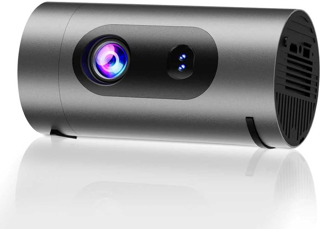 Smart Projector with WiFi and Bluetooth, Auto Focus & Keystone Support