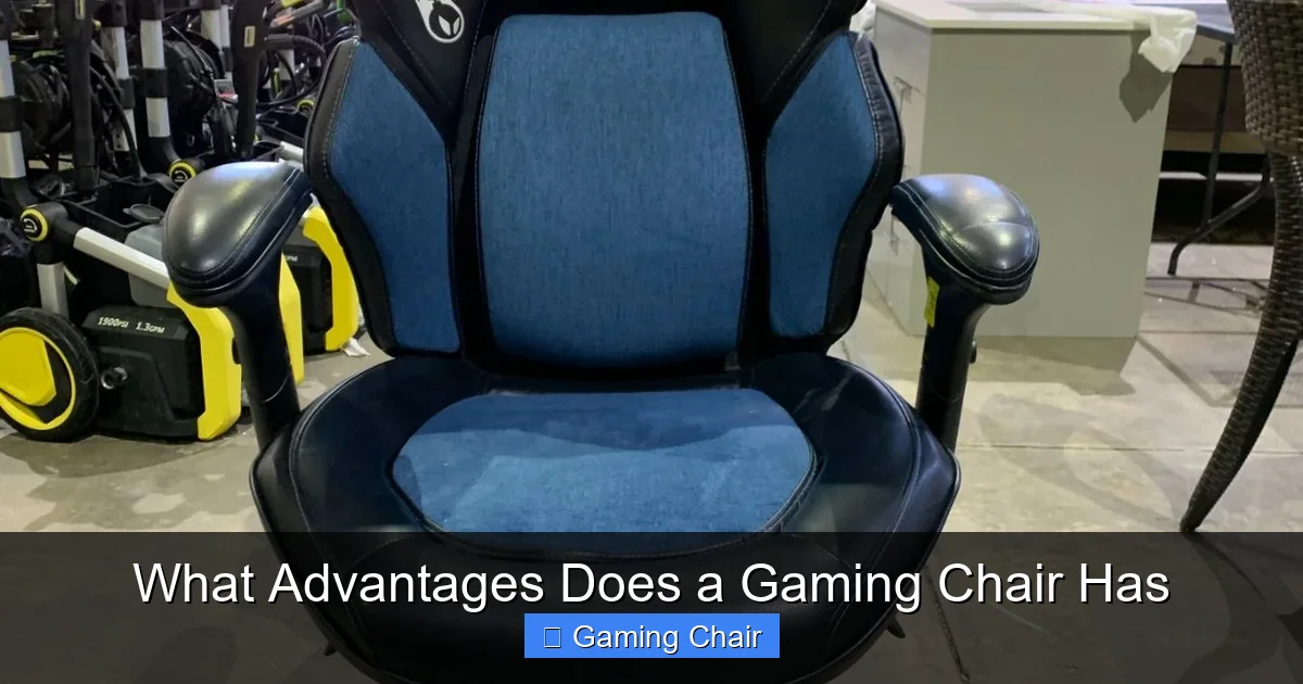 What Advantages Does a Gaming Chair Has