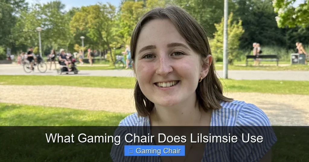 What Gaming Chair Does Lilsimsie Use