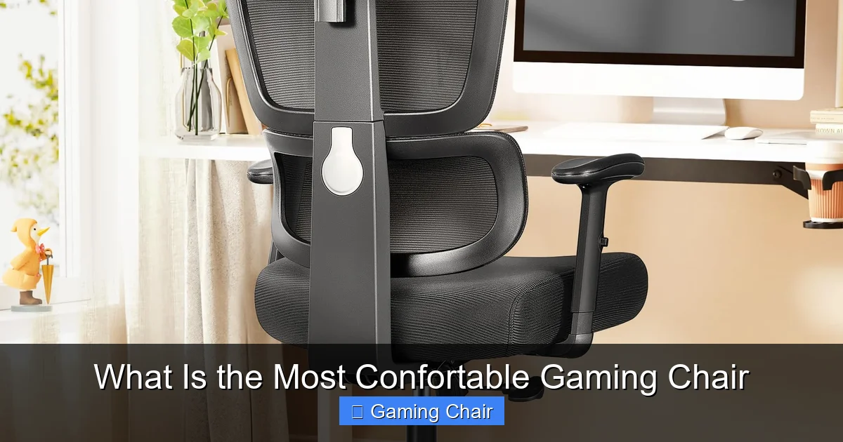 What Is the Most Confortable Gaming Chair