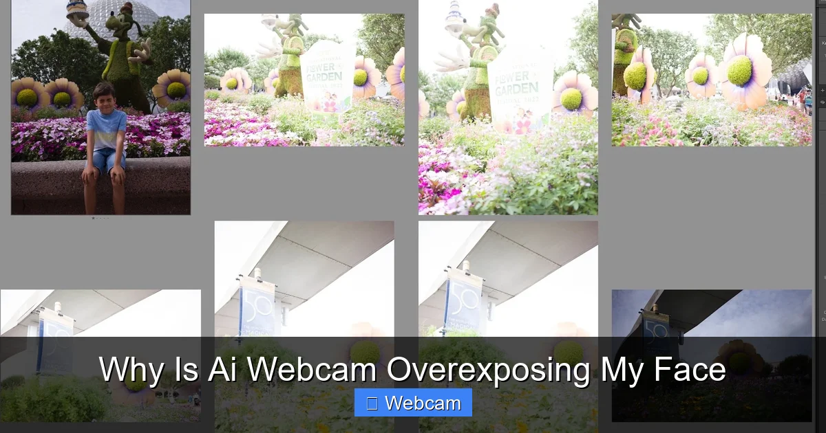 Why Is Ai Webcam Overexposing My Face