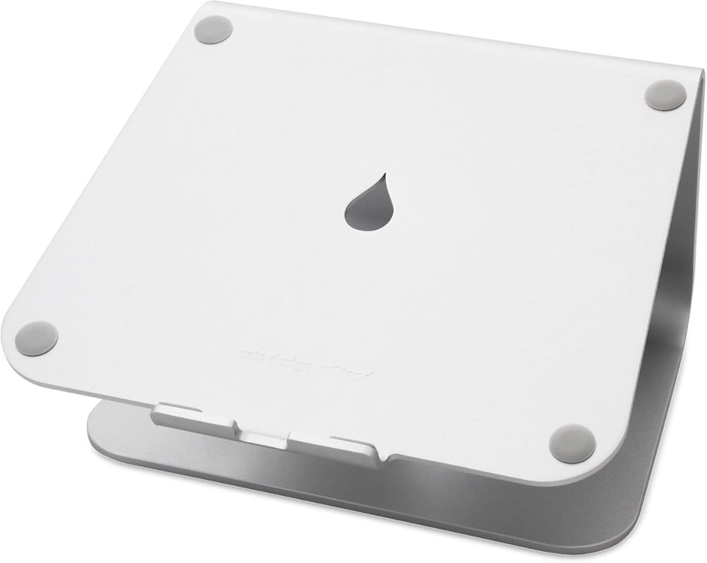 Rain Design mStand Silver Patented Laptop Stand for Ergonomic Comfort
