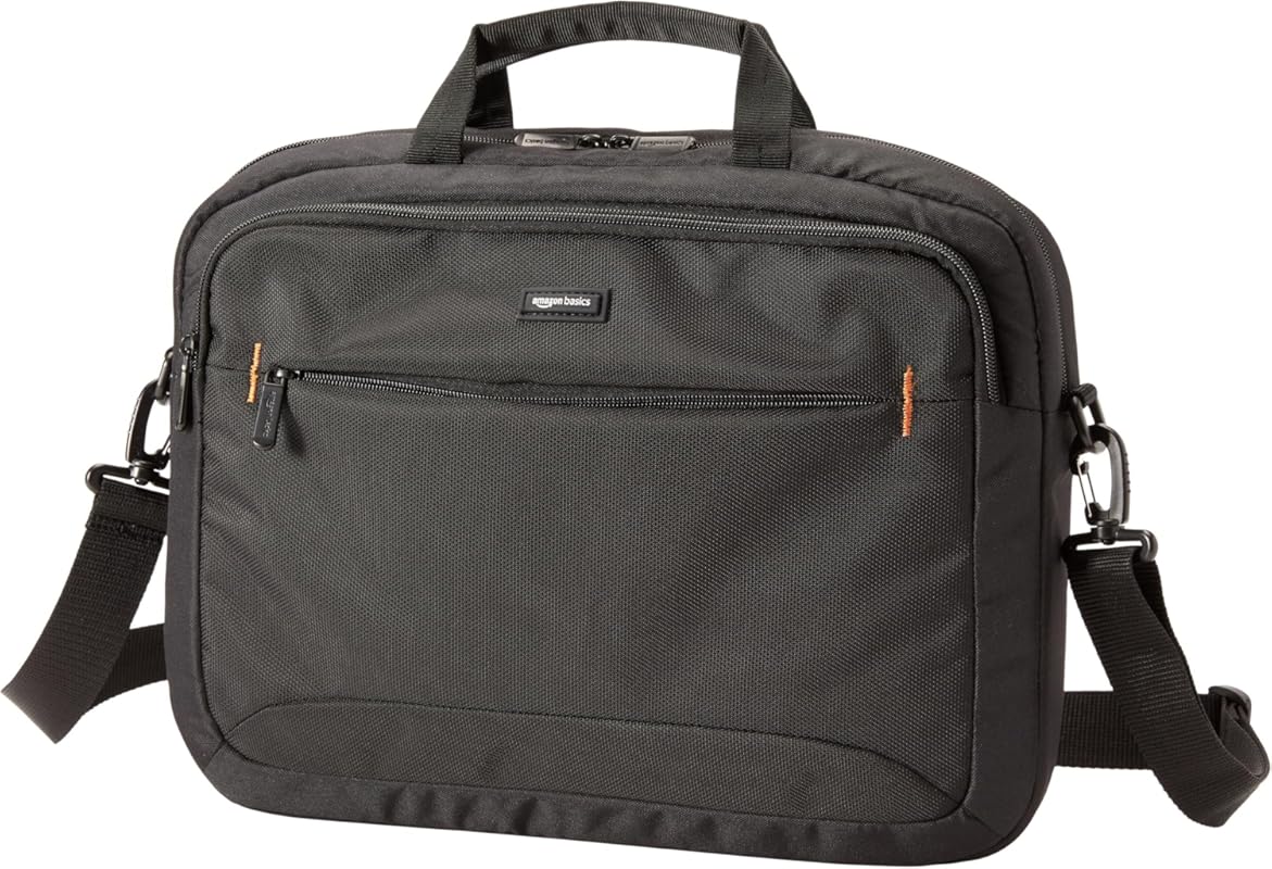 Amazon Basics 15.6-Inch Large Capacity Laptop Carrying Case with Shoul