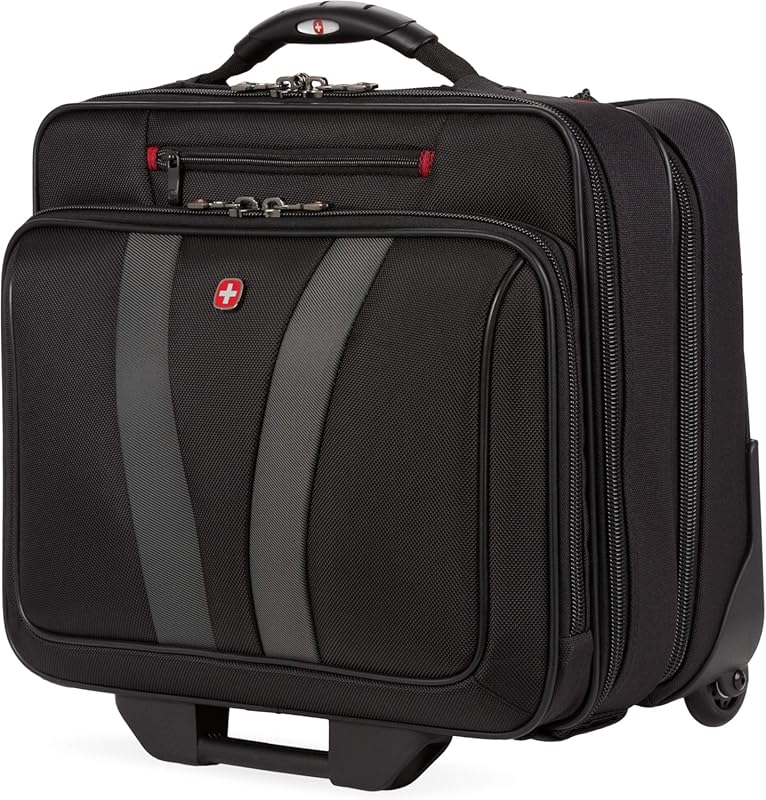 Wenger Granada Pro 15.6-Inch Rolling Laptop Luggage, Durable and Styli