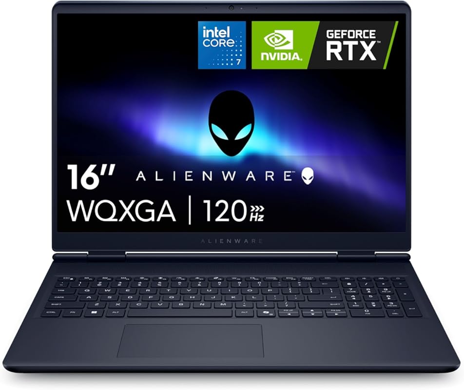 Alienware Aurora 16 Gaming Laptop: Intel Core 7, RTX 5060, 16