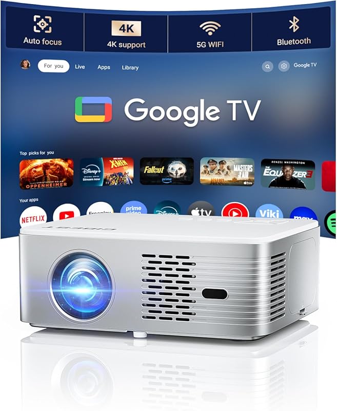 CiBest Smart Google TV Projector