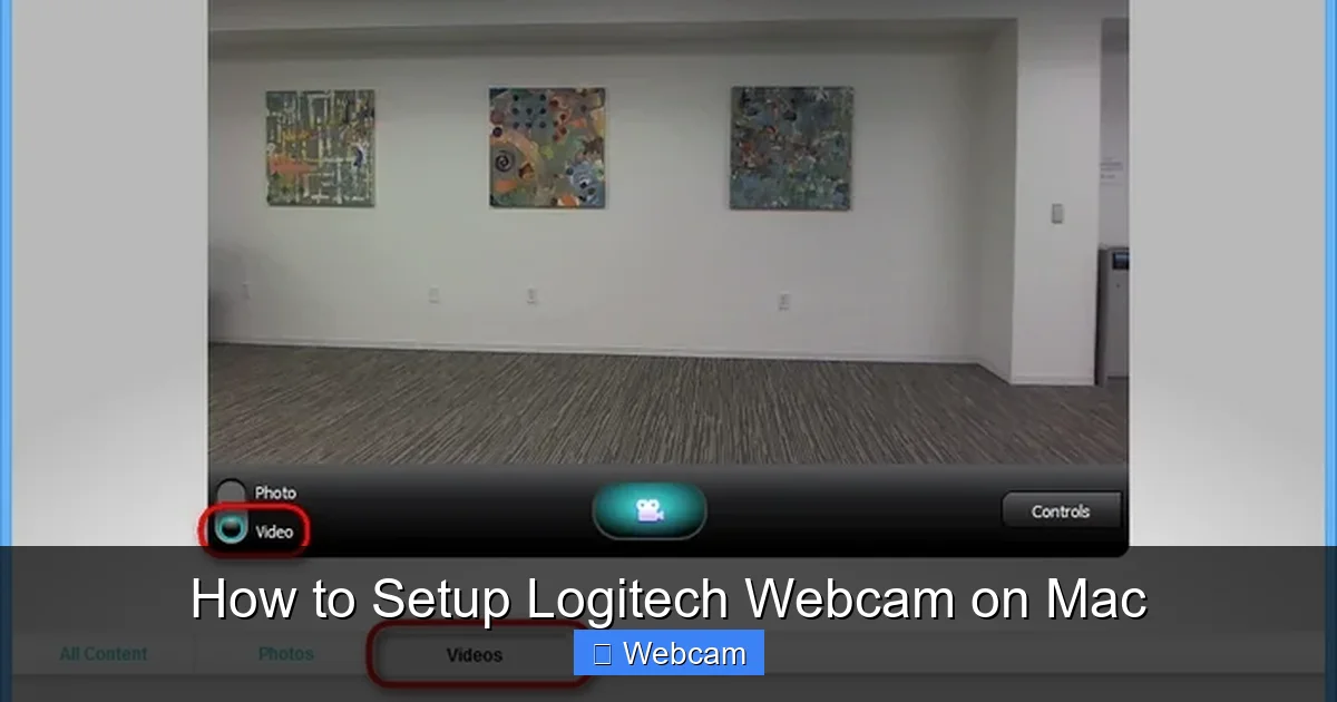 How to Setup Logitech Webcam on Mac