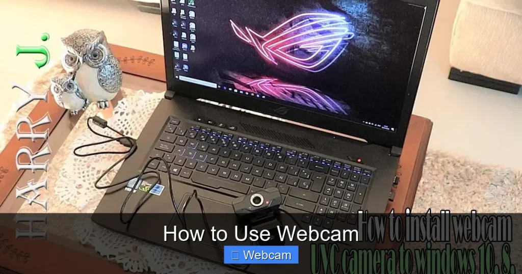 How to Use Webcam