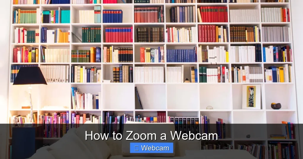 How to Zoom a Webcam How to Zoom a Webcam